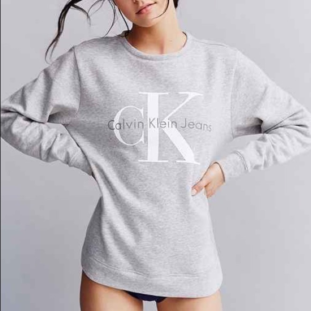 Calvin Klein Jeans for UO Grey Sweatshirt